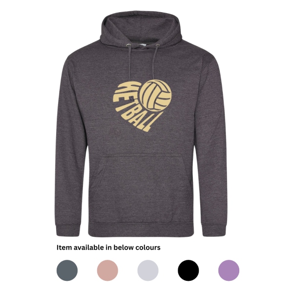 'Heart Netball' Hoodie