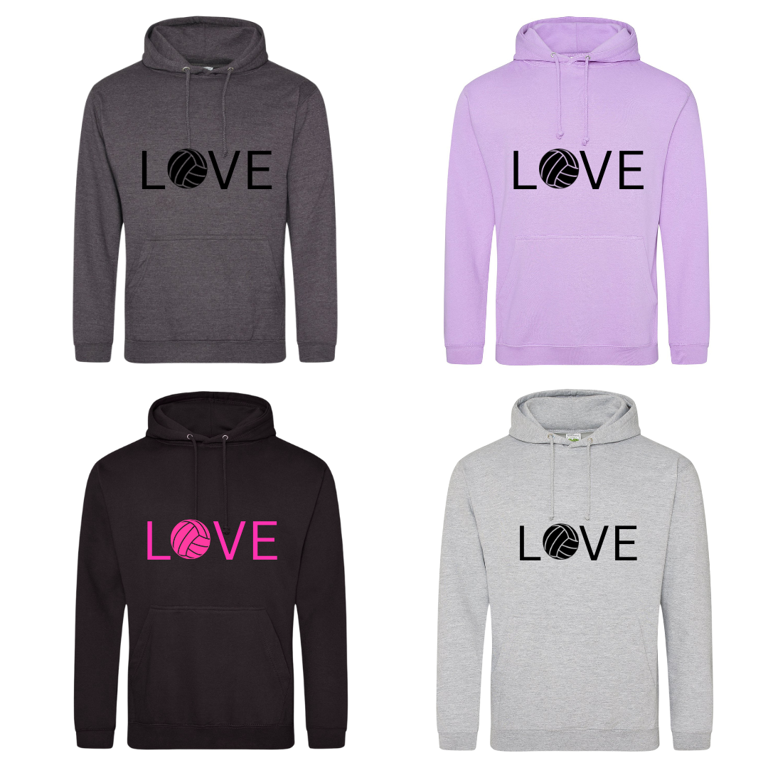 Netball 'Love' Hoodie - Image 3