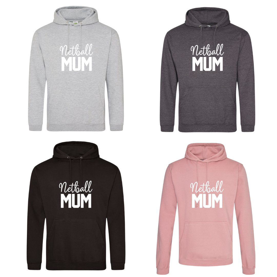 'Netball Mum' Hoodie - Image 3