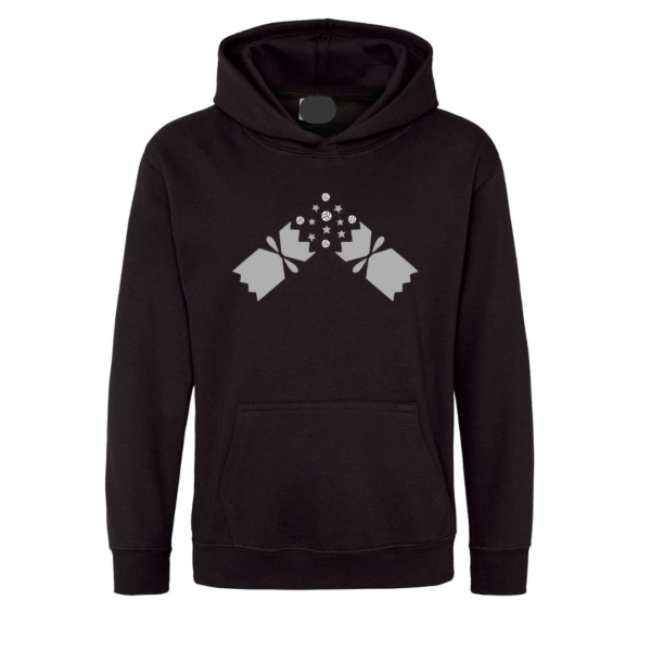 Netball Christmas Hoodie - Crackers - Image 2