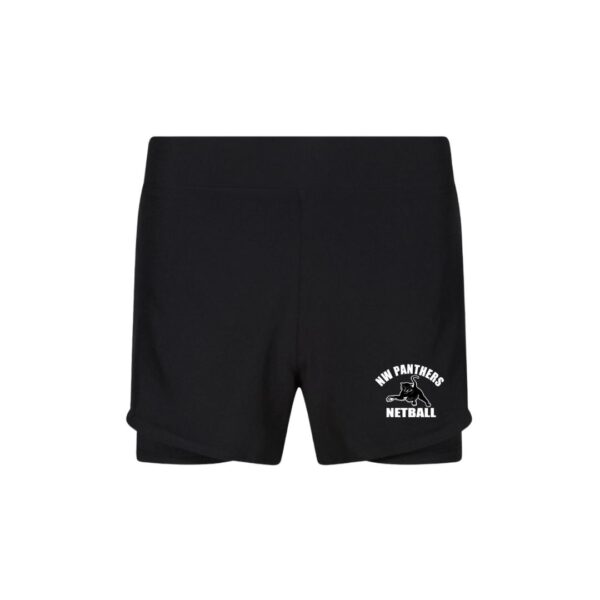 NW Panthers- 2 in 1 Shorts