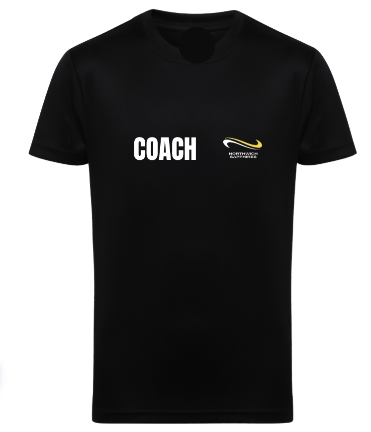 NORTHWICH SAPPHIRES NETBALL CLUB - Training T-Shirt - Image 4