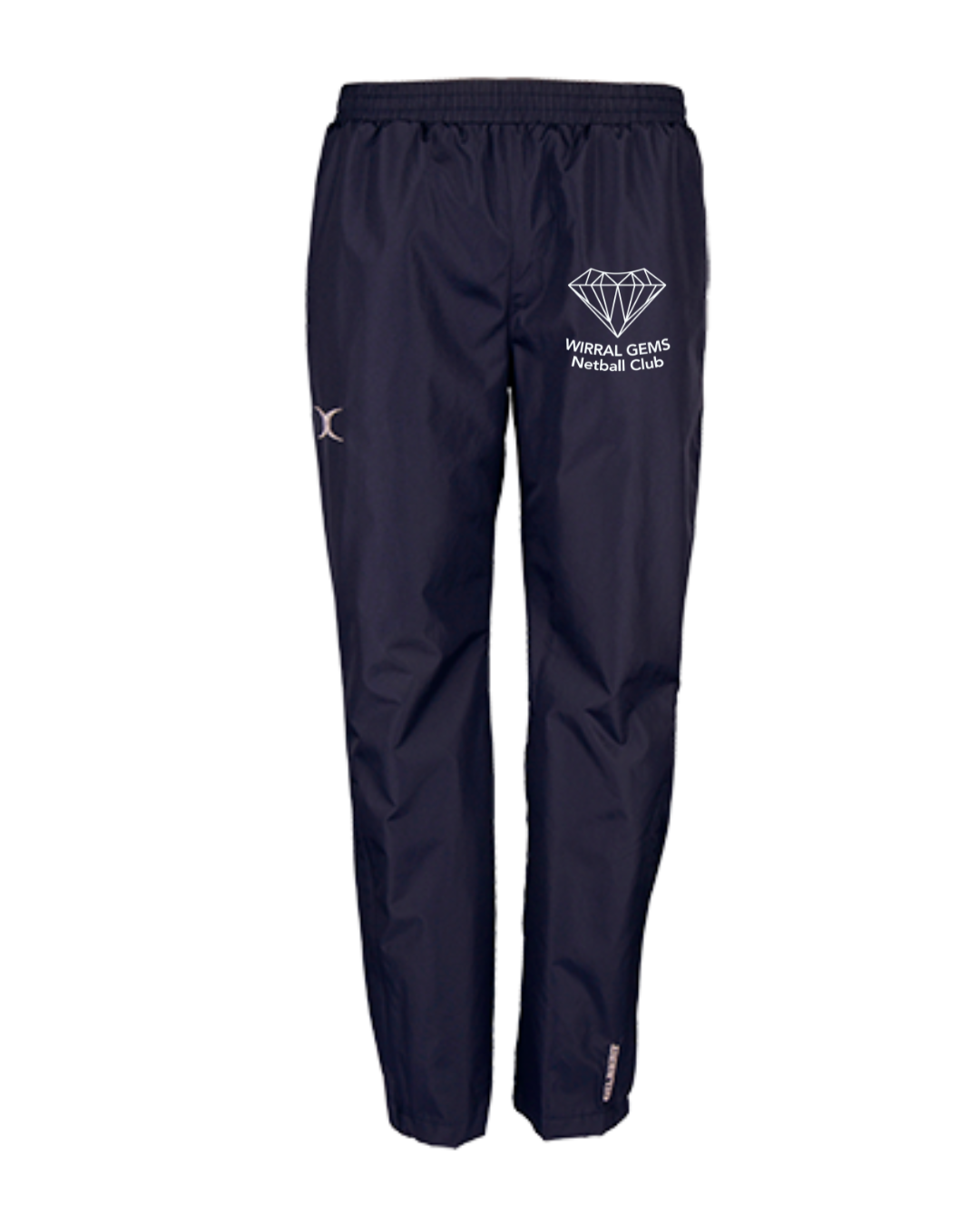 WIRRAL GEMS NETBALL CLUB Gilbert Tracksuit Pants (Adult) KIT