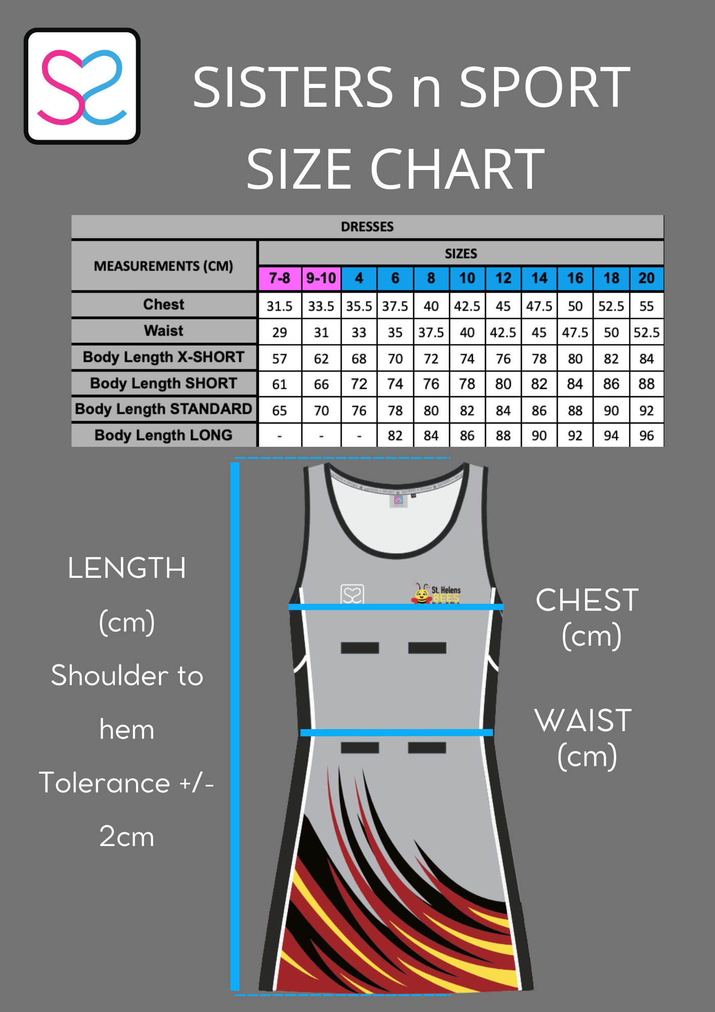 St Helens Bees - Match Dress - Image 2