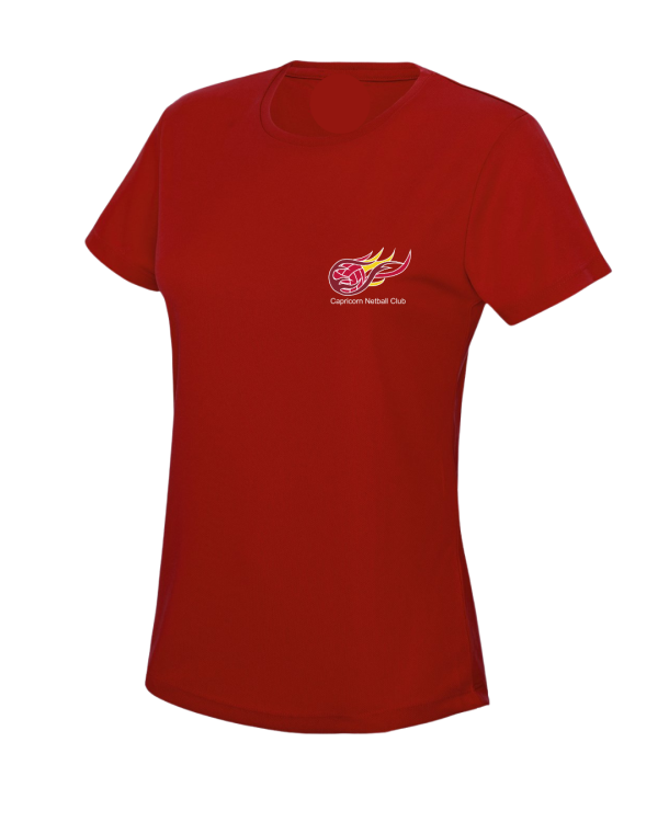 Capricorn Netball Club -Training T-Shirt
