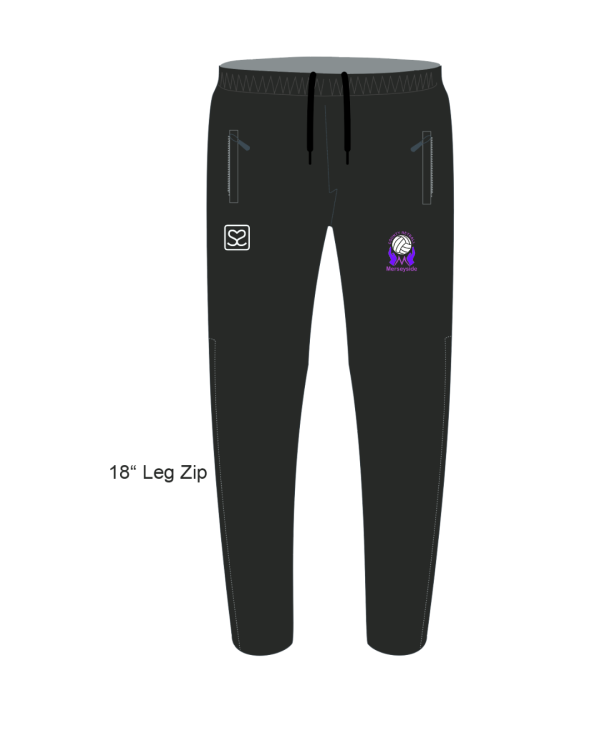 Merseyside County Netball - Skinny Tracksuit Bottoms