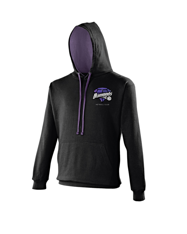 Diamonds Netball Club -  Club Hoodie - Image 3