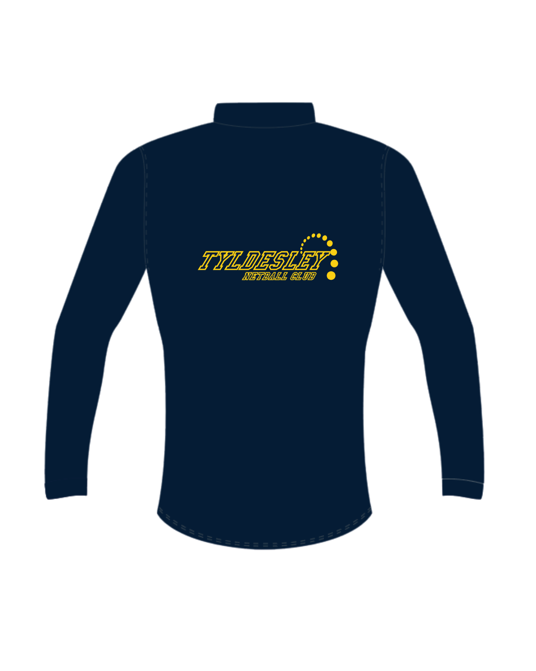 Tyldesley Netball Club - 1/4 Zip - Image 2