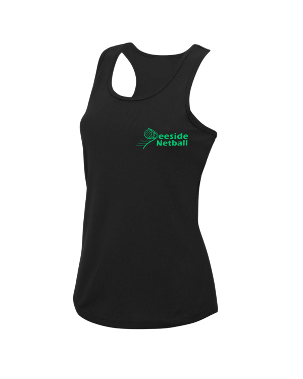 Deeside Netball Club - Black Training Vest