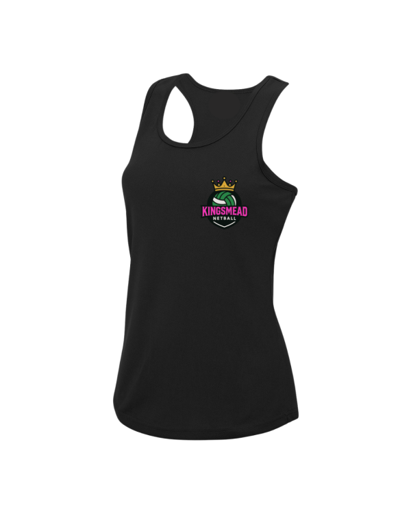 Kingsmead Netball Club - Black Training Vest