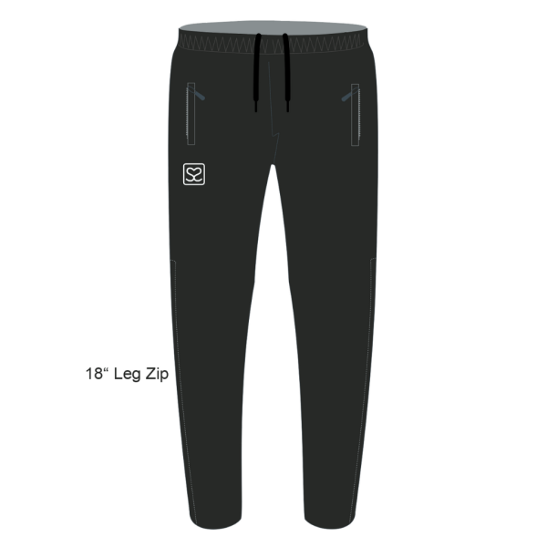 Skinny Tracksuit Bottoms - Black