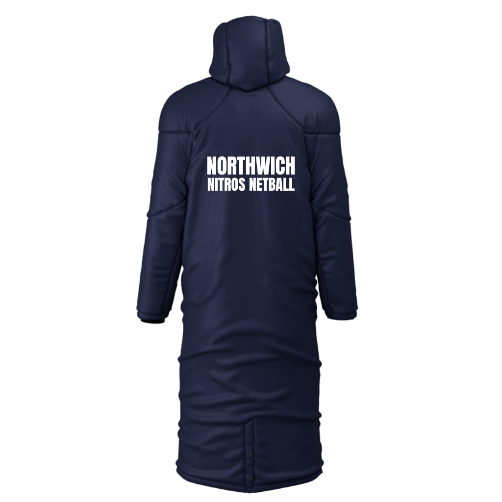 Northwich Nitros Netball Club - SIDELINE NETBALL COAT - Image 2