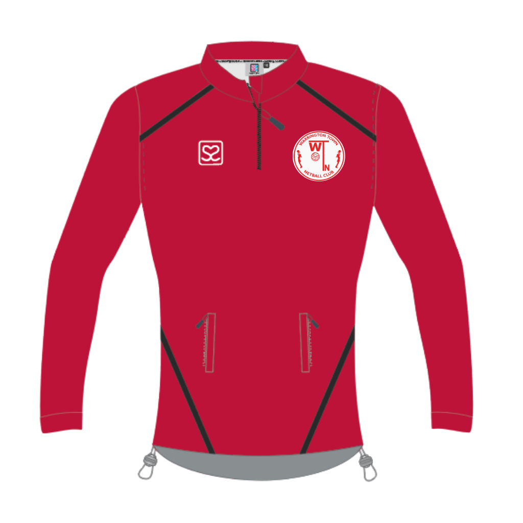 Warrington Town Junior Netball Club (Junior) - 1/4 Zip