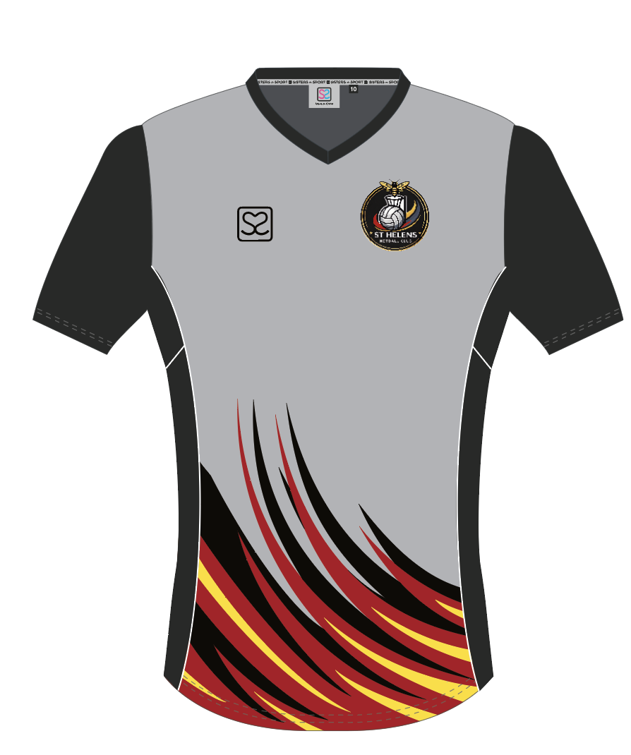 St Helens Netball Club - Match Top