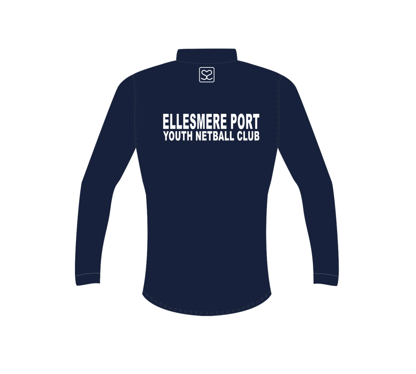 ELLESMERE PORT YOUTH NETBALL CLUB - Tracksuit Top - Image 2